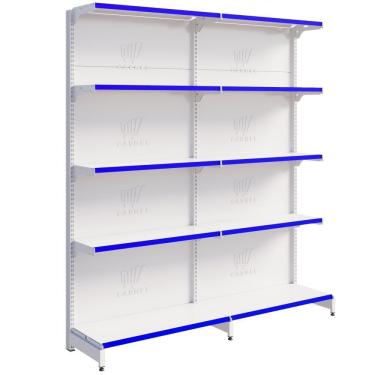 Imagem de Gôndola Fit 40 Parede 1 Inicial E 1 Continuação 2,02m Farmácia Comercio - Amapá