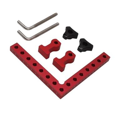 Imagem de Grampos de ângulo reto, balanças precisas usinagem CNC braçadeira de canto fixo para marcenaria para armários de móveis (tipo 4)