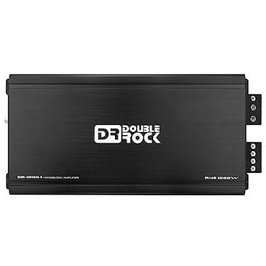 Imagem de DR Double Rock DR-1200.1 Amplificador de Áudio Automotivo 1200W Classe D Subwoofer Amplificador Monobloco Alto com Controle Remoto de Baixo Nível