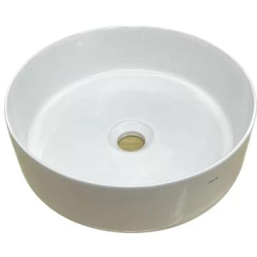 Imagem de Cuba Icasa de Apoio Redonda 35cm Branca ICA25-00