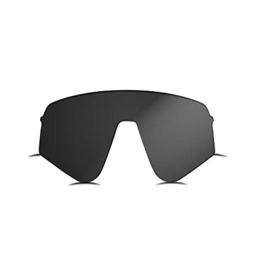 Imagem de Prizo ORL Lentes de reposição polarizadas para óculos de sol Oakley Sutro Lite Sweep OO9465 (preto escuro)