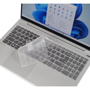 Imagem de CaseBuy Capa de teclado premium ultrafina para Lenovo IdeaPad 1/IdeaPad 1i 15.6/ V15 G4(2024), V15 G3, V15 G2 / IdeaPad 3i Laptop 2023 / IdeaPad 5 Slim 16 / IdeaPad Flex 5 5i 40.6 cm protetor de