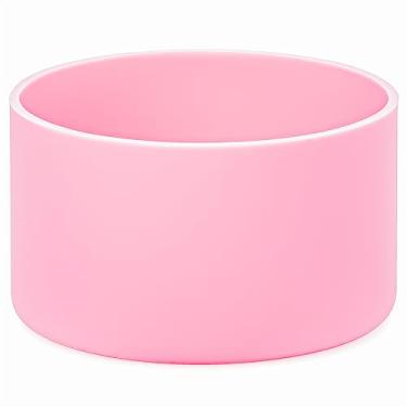 Imagem de QIANHAI Botas protetoras de silicone para Stanley Quencher Adventure Copo de 1,134 g e IceFlow 850 g 567 g - Manga inferior para garrafa de água esportiva para Hydro Flask - Acessórios para copos