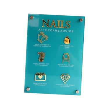 Imagem de predolo Placa de exibição de ponta do prego arte do prego expositor acrílico diy acessórios da arte do prego expositor manicure para ferramenta da arte do,