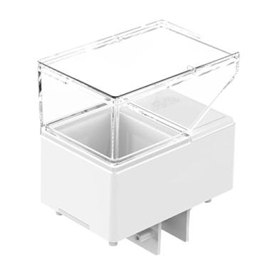 Imagem de Gralara Alimentador automático de peixes alimentação automática de alimentos pequenos peixes tartaruga tanque alimentador de férias temporizador alimentador, 500ML