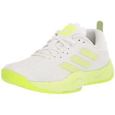 Imagem de adidas Tênis feminino Rapidmove, Branco/Branco/Limão Lúcido, 7