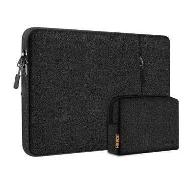Imagem de Hseok Capa para laptop de 14 polegadas com capa adicional, capa para laptop à prova de chuva e à prova de choque, bolsa portátil para computador para MacBook de 14 polegadas, HP, Dell Lenovo, Asus,