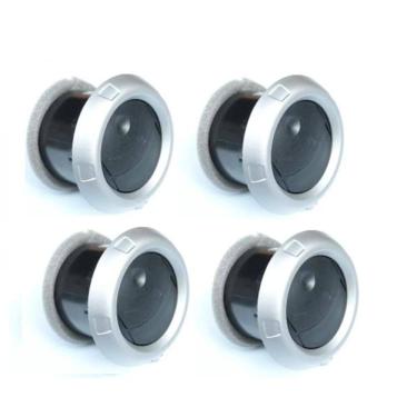 Imagem de Difusor de Ar Central e Lateral Fiesta Prata