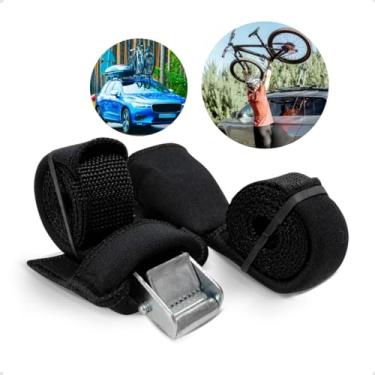 Imagem de Rack Fita Transbike Cinta 1 Metro Transporte Bicicleta Cinta Amarração