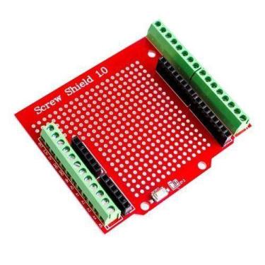 Imagem de Screw shield de expansao p/ arduino com terminal