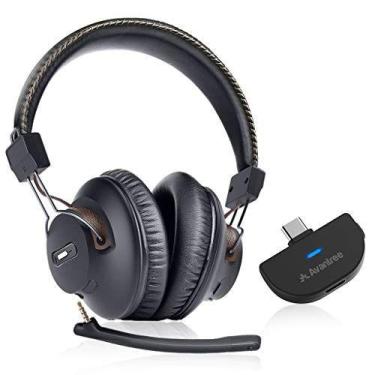 Imagem de Avantree C519M Conjunto de fones de ouvido para jogos sem fio com temp