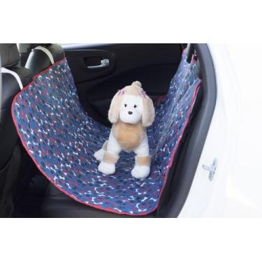 Imagem de Protetor Pet De Veiculo Para Banco Traseiro - deccoralle, Patinhas