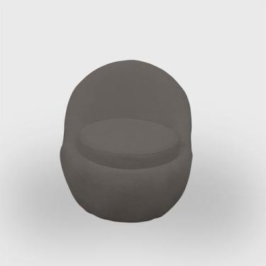 Imagem de Poltrona para Sala Orgânica Confortável e Reforçada Bouclé - Aliança D