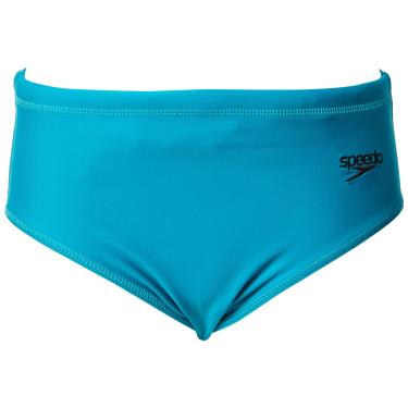 Imagem de Sunga Infantil, Speedo, Solid, Modelo Liso com Forro Interno e Cordão Personalizado, Tamanho Kids, tamanho 8 - Azul Céu