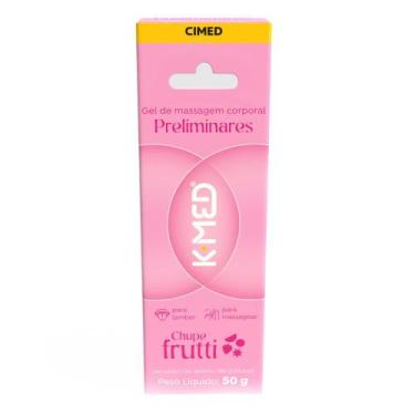 Imagem de Gel de Massagem Corporal K-Med Preliminares Chupe Frutti 50g