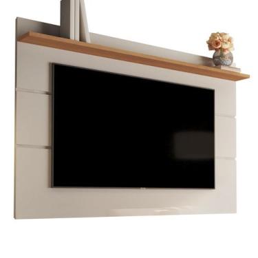 Imagem de Painel de TV 65" Simples Sala Quarto Vivare Off White/Nature 1,60 Giga
