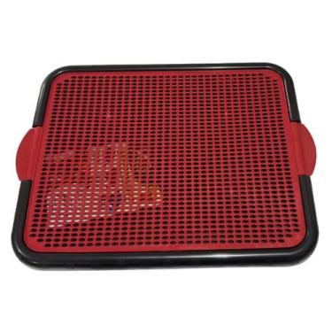 Imagem de Sanitário Tapete Higiênico Banheiro Educador Canino Xixi Dog + mordedo