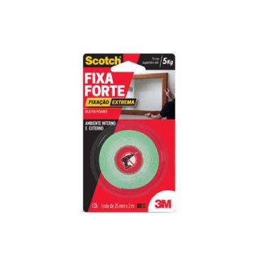 Imagem de Fita Dupla Face 3M Fixa Forte Extreme 24Mmx2M