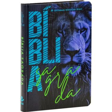 Imagem de Bíblia Sagrada Leão NTLH Lt Normal Capa Dura SBB