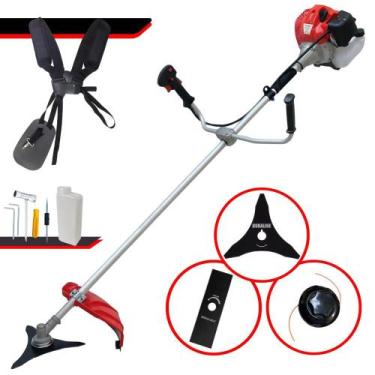 Imagem de Máquina de Cortar Grama À Gasolina 2T Anmax CG520P TB 52cc 2,2HP Alta 