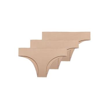 Imagem de Kit com 3 Calcinhas Biquíni Hope 38840, Bege, M