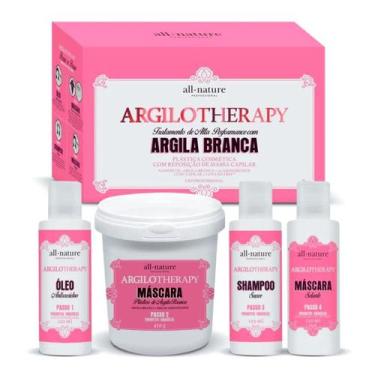 Imagem de Kit Argilotherapy Mini Reconstrução Capilar Para Cabelos Extremamente 