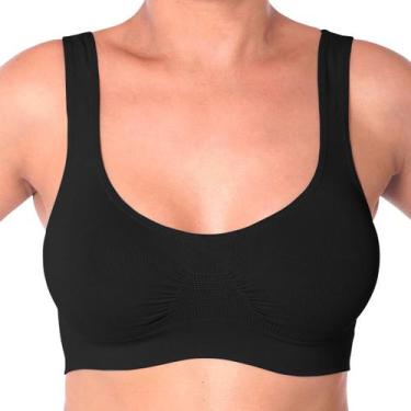 Imagem de Sutiã Lupo Original Loba Top Sem Costura Microfibra Sem Bojo Soutien C