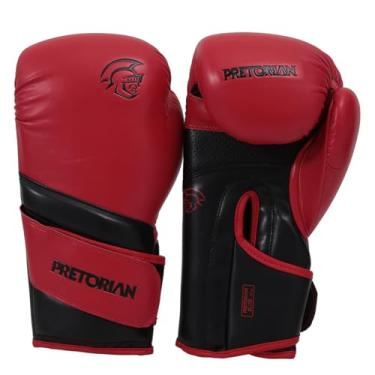 Imagem de Luva Boxe/Muay Thai Elite Pretorian - Vermelho/Preto - 12 Oz