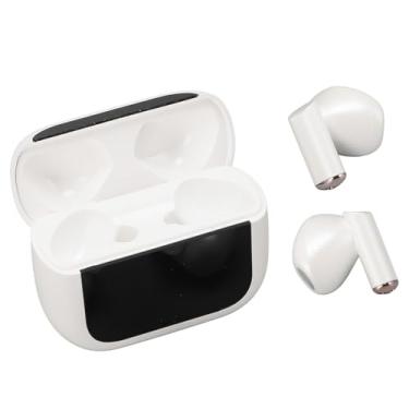 Imagem de Fones de Ouvido BT, Fones de Ouvido Com Cancelamento de Ruído ENC Com Tempo de Reprodução de 4,5 Horas e Estojo de Carregamento de 250mAh, Fones de Ouvido à Prova D'água para