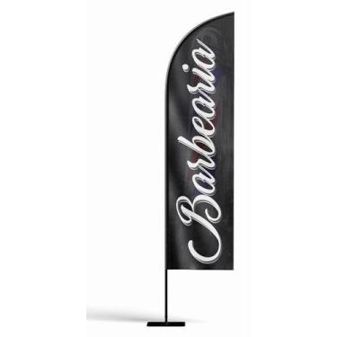Imagem de Wind banner completo 225cm montado barbearia