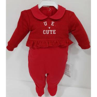 Imagem de Macacao Longo Luxo Bebê Menina Le Bhua / Paraiso Bordado 375 - Le Bhua