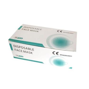 Imagem de Caixa c/ 50 Mascaras Descartável Tripla Camada de Proteção - Max Prote