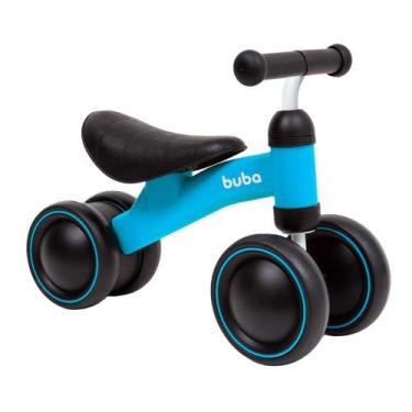 Imagem de Bicicleta de Equilíbrio Buba +12 Meses 4 Rodas Cor Azul 1 Unidade, Azu