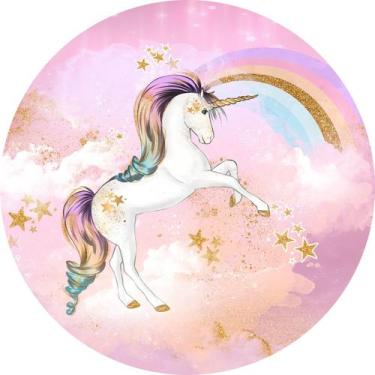 Imagem de Painel Festa C/ Elástico 1,50m Unicórnio - Fadrix