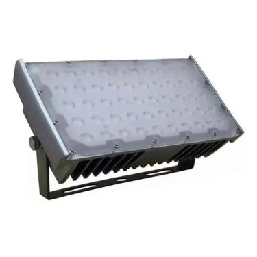 Imagem de Refletor Led Industrial 50w Modular Aluminio 100% Ip68  Branco Frio 65