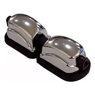 Imagem de Canoa Dupla Para Caixa Modelo Concept - Cromada Pac020cr