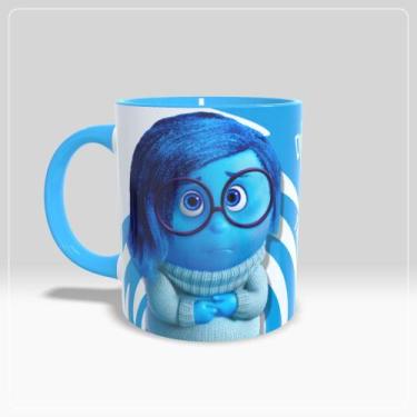 Imagem de Caneca Tristeza Divertida mente  2  Tristeza - Jlssubliação, Azul
