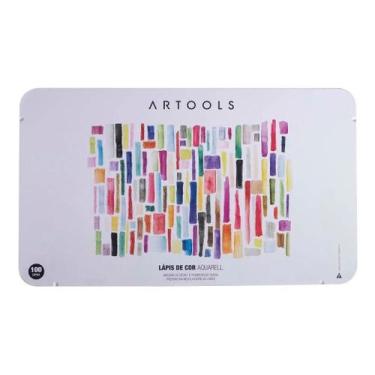 Imagem de Lápis de Cor Aquarelável Artools Aquarell C/ 100 Cores
