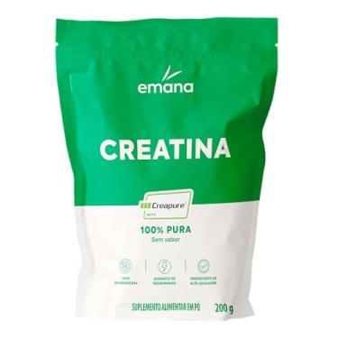 Imagem de Emana Creatina CREAPURE® Monohidratada Micronizada 100% Pura Sem Sabor - 200g