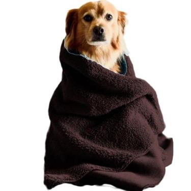 Imagem de Manta Cobertor Mantinha PET Cachorro e Gato Microfibra Ultra Soft Pelú