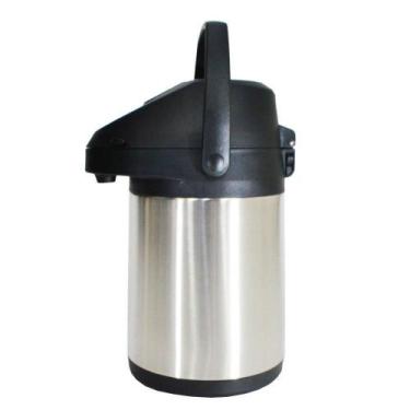 Imagem de Garrafa Térmica Inox Com Alavanca Hauskraft 2,5 Litros