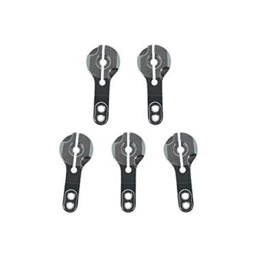 Imagem de Devmo 5 peças 25 fios de metal RC Servo Arm Horn Alumínio M3 para motores Futaba Savox Xcore Power HL HSP HD Servo