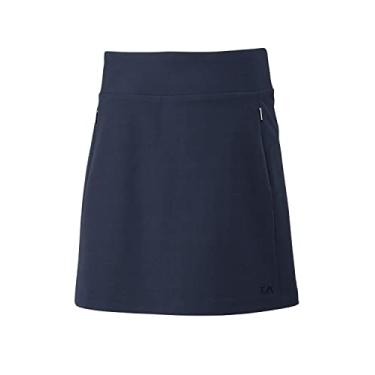 Imagem de Cutter & Buck Calcinha feminina com absorção de umidade 50+ FPS Pacific Pull-on com bolsos, Liberty Navy, GG