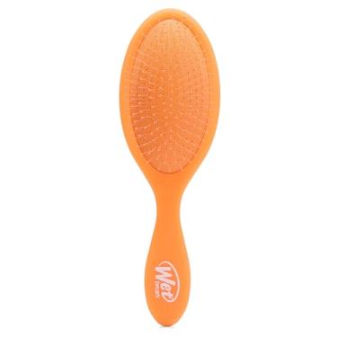 Imagem de Wet Brush Escova de cabelo desembaraçadora original, Orange Crush (Summer Quencher), cerdas ultra macias IntelliFlex, cerdas desembaraçadoras deslizam através dos emaranhados, todos os tipos de cabelo