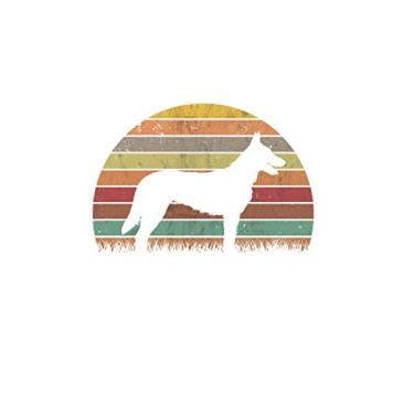 Imagem de Hollandse Herder Notebook: Hollandse Herder Retro Holland Shepherd Dog / 6x9 inches / 120 ruled sites