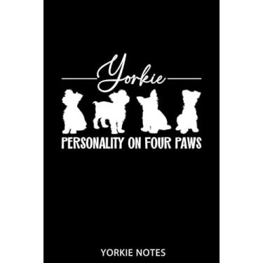 Imagem de Yorkie Notes: Notebook, dog notes, notebook, sketchbook, nice and useful dog diary, notes on dog breeding and much more for Yorkshire Terrier friends