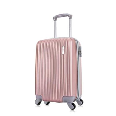 Imagem de Mala de Bordo Pequena Rose Com Rodinhas Giratória 360