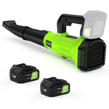 Imagem de Soprador de Folhas Sem Fio BLSKBY - 530m³/h e 170km/h - 20V com 2 Bate
