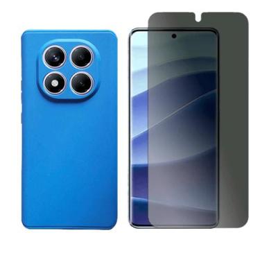 Imagem de Capa Para Xiaomi Redmi Note 14 Pro 4G + Pelicula Privacidade - GR Glob