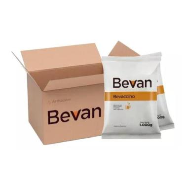 Imagem de Kit com 2 Cappuccino Em Pó Solúvel Bevaccino Bevan Pacote 1kg